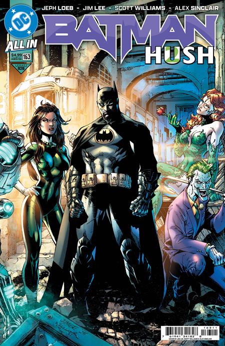 BATMAN #163 - COVER A - JIM LEE CONNECTING - TRADE DRESS - KEY ISSUE (RELEASE: 5/27/26)