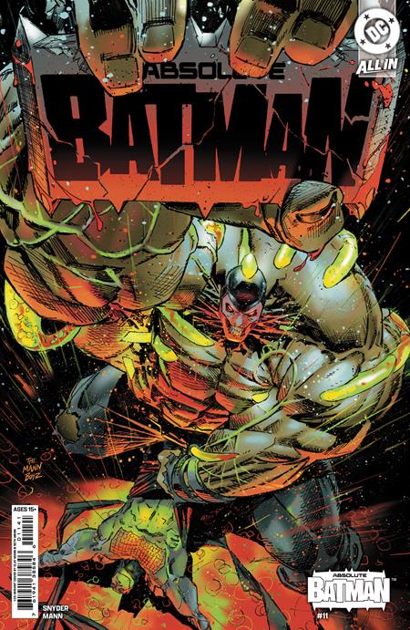ABSOLUTE BATMAN #11 CLAY MANN - RATIO VARIANT - 1:25 (RELEASE:8/20/25)