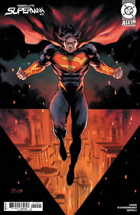 ABSOLUTE SUPERMAN #10 TIRSO - RATIO VARIANT - 1:25 (RELEASE: 8/6/25)