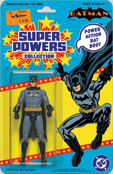 DETECTIVE COMICS #880 FACSIMILE EDITION CVR B JASON GEYER & ALEX SAVIUK SUPER POWERS CARD STOCK VAR (RELEASE: 8/6/25)