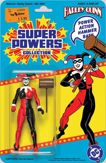 BATMAN HARLEY QUINN #1 FACSIMILE EDITION CVR B JASON GEYER & ALEX SAVIUK SUPER POWERS CARD STOCK VAR (RELEASE: 8/13/25)