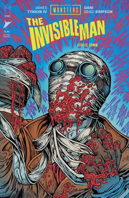 UNIVERSAL MONSTERS THE INVISIBLE MAN #1 (OF 4) 2ND PTG (RELEASE: 10/8/25)