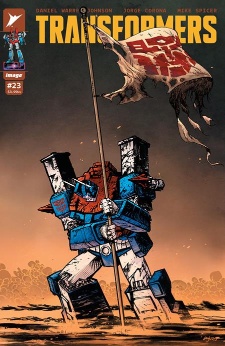 TRANSFORMERS #23 CVR A DANIEL WARREN JOHNSON & MIKE SPICER (RELEASE: 8/13/25)