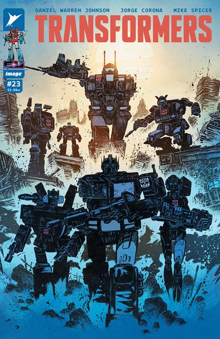 TRANSFORMERS #23 CVR B JORGE CORONA & MIKE SPICER VAR (RELEASE: 8/13/25)