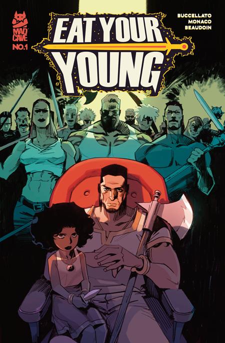 EAT YOUR YOUNG #1 CVR A MATTIA MONACO (RELEASE: 8/20/25)
