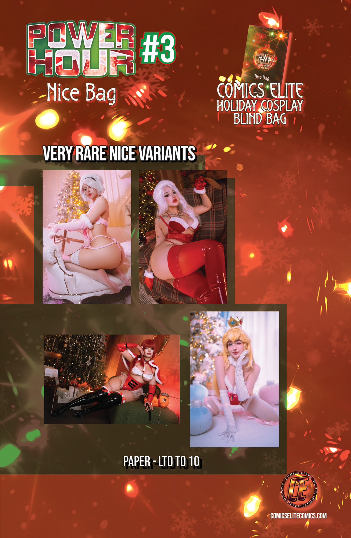 POWER HOUR #3 HOLIDAY COSPLAY BLIND BAG - NICE - LTD 200