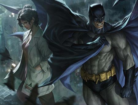 BATMAN #1 CVR J STANLEY ARTGERM LAU DC SHOWCASE WRAPAROUND FOIL VAR (RELEASE: 9/3/25)