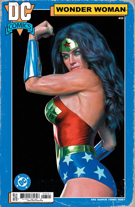 WONDER WOMAN #25 CVR B MARK SPEARS CARD STOCK VAR (RELEASE: 9/17/25)
