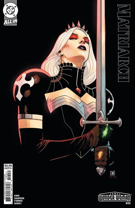 WONDER WOMAN #25 CVR D DANIEL SAMPERE CARD STOCK VAR (RELEASE: 9/17/25)