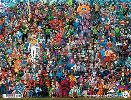 NEW HISTORY OF THE DC UNIVERSE #4 (OF 4) CVR D SCOTT KOBLISH LEGACY WRAPAROUND CARD STOCK VAR (RELEASE: 10/22/25)