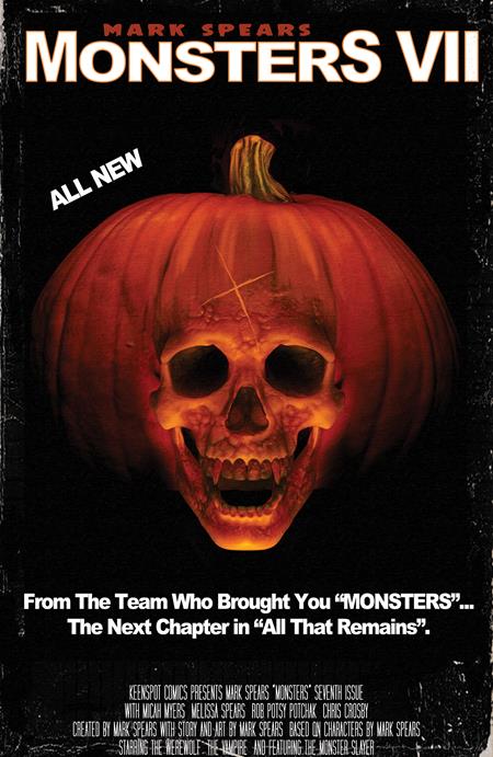 MARK SPEARS MONSTERS #7 CVR C MARK SPEARS HALLOWEEN II HOMAGE VAR (RELEASE: 9/24/25)