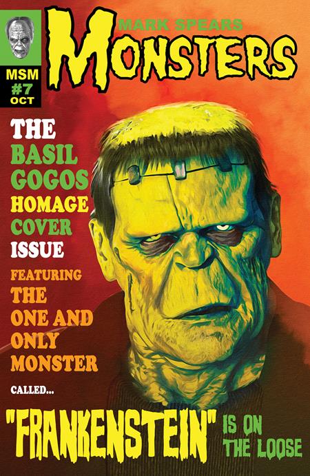 MARK SPEARS MONSTERS #7 MARK SPEARS - RATIO VARIANT - 1:25 (RELEASE: 9/24/25)