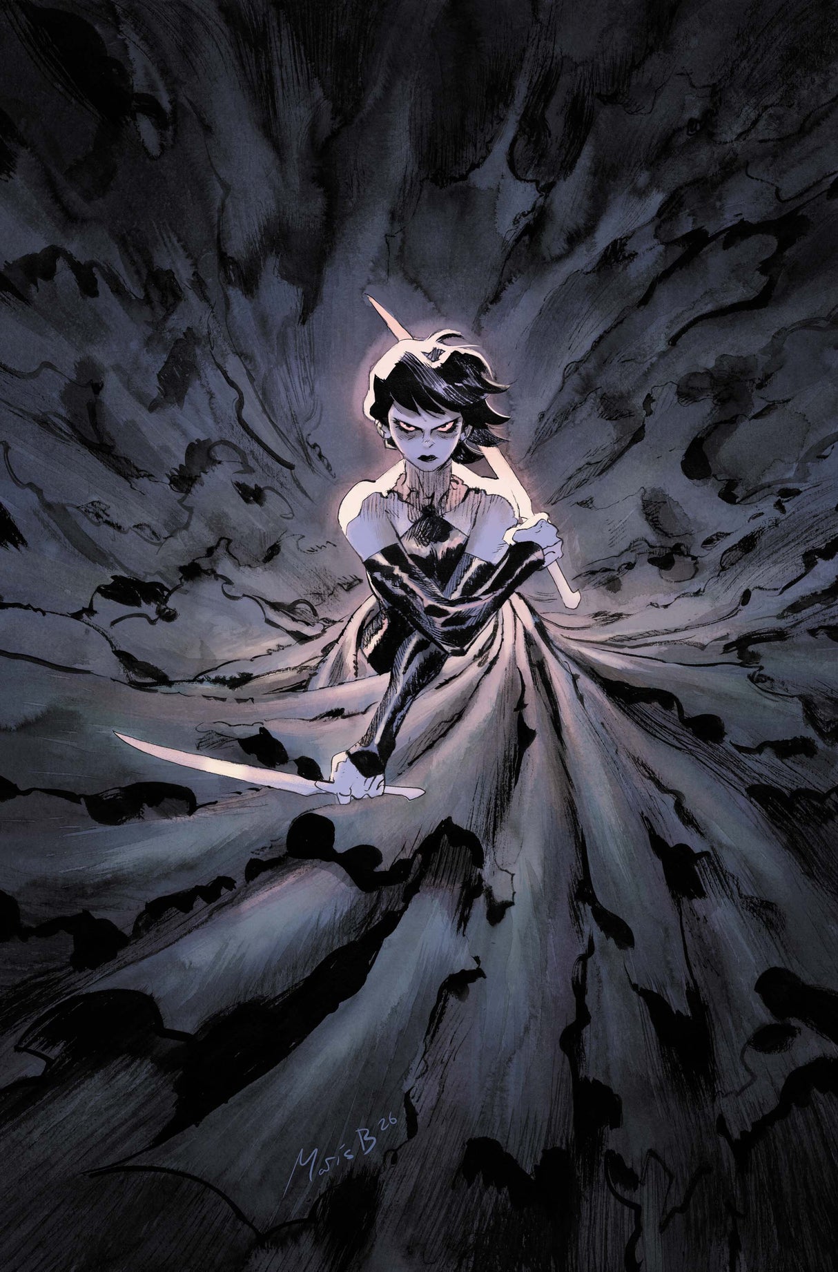 ABSOLUTE CASSANDRA CAIN THE SHADOWS HAND #1 - CVR B - BERGARA (RELEASE: 9/16/26)