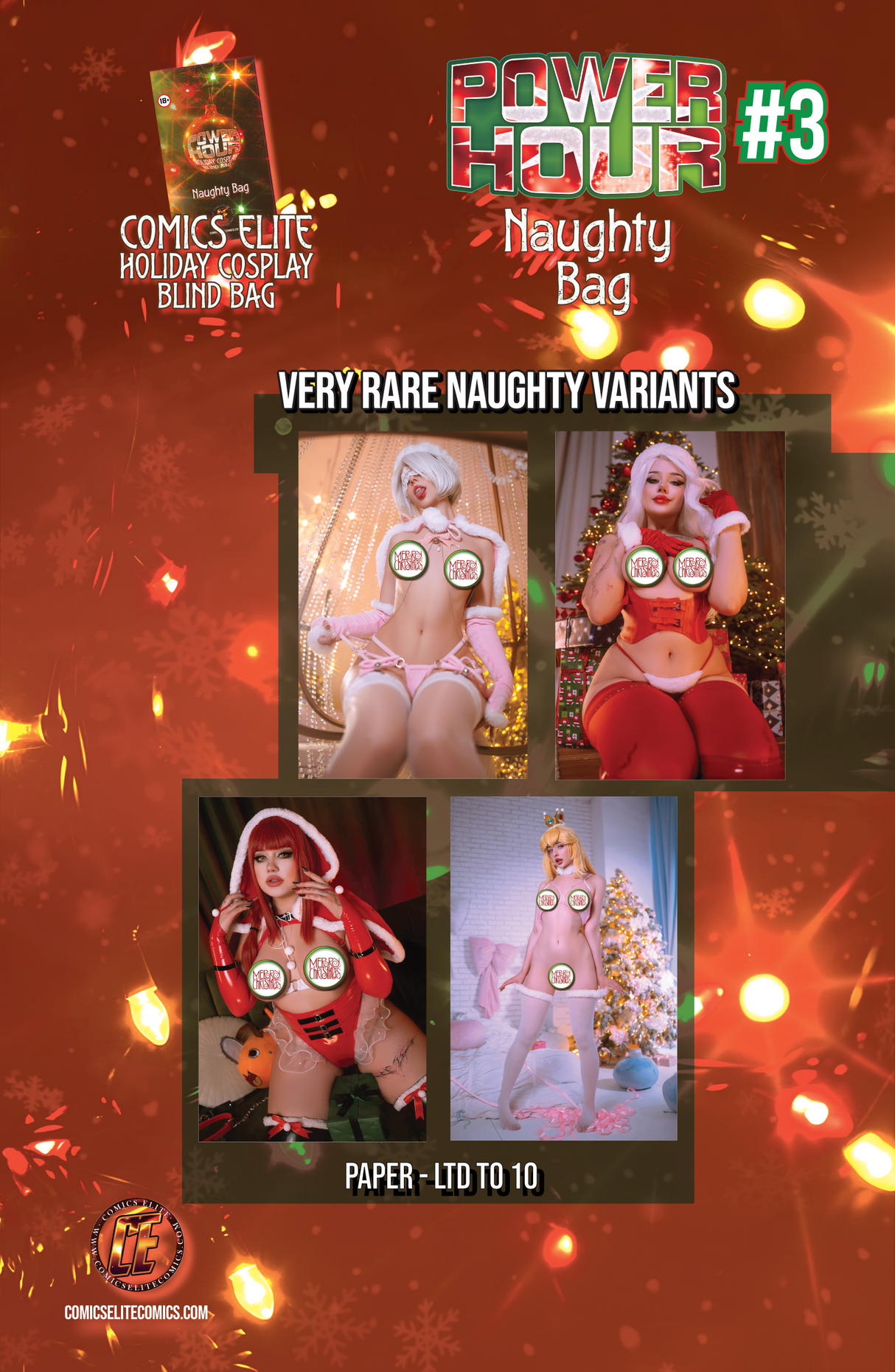 POWER HOUR #3 HOLIDAY COSPLAY BLIND BAG - NAUGHTY - LTD 200