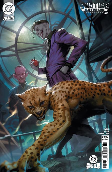 JUSTICE LEAGUE UNLIMITED #12 CVR C DERRICK CHEW CARD STOCK VAR (DC K.O.) (RELEASE: 10/22/25)
