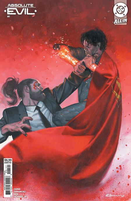 ABSOLUTE EVIL #1 CVR B FABRIZIO DE TOMMASO CARD STOCK VAR (RELEASE: 10/1/25)