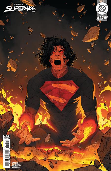ABSOLUTE SUPERMAN #12 CVR D MATTIA DE IULIS CARD STOCK VAR (RELEASE: 10/1/25)