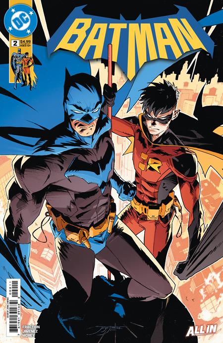 BATMAN #2 CVR A JORGE JIMENEZ (RELEASE: 10/1/25)