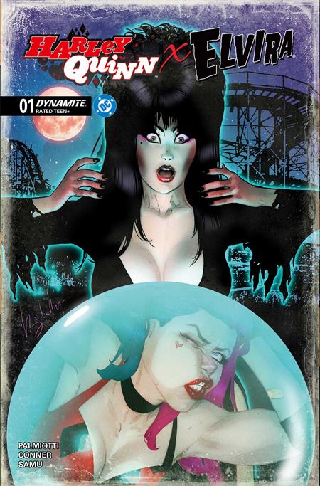 HARLEY QUINN X ELVIRA #1 CVR D BEN CALDWELL (RELEASE: 10/1/25)