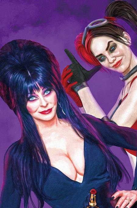 HARLEY QUINN X ELVIRA #1 CVR S - MARK SPEARS VIRGIN - RATIO VARIANT - 1:20 (RELEASE: 10/1/25)