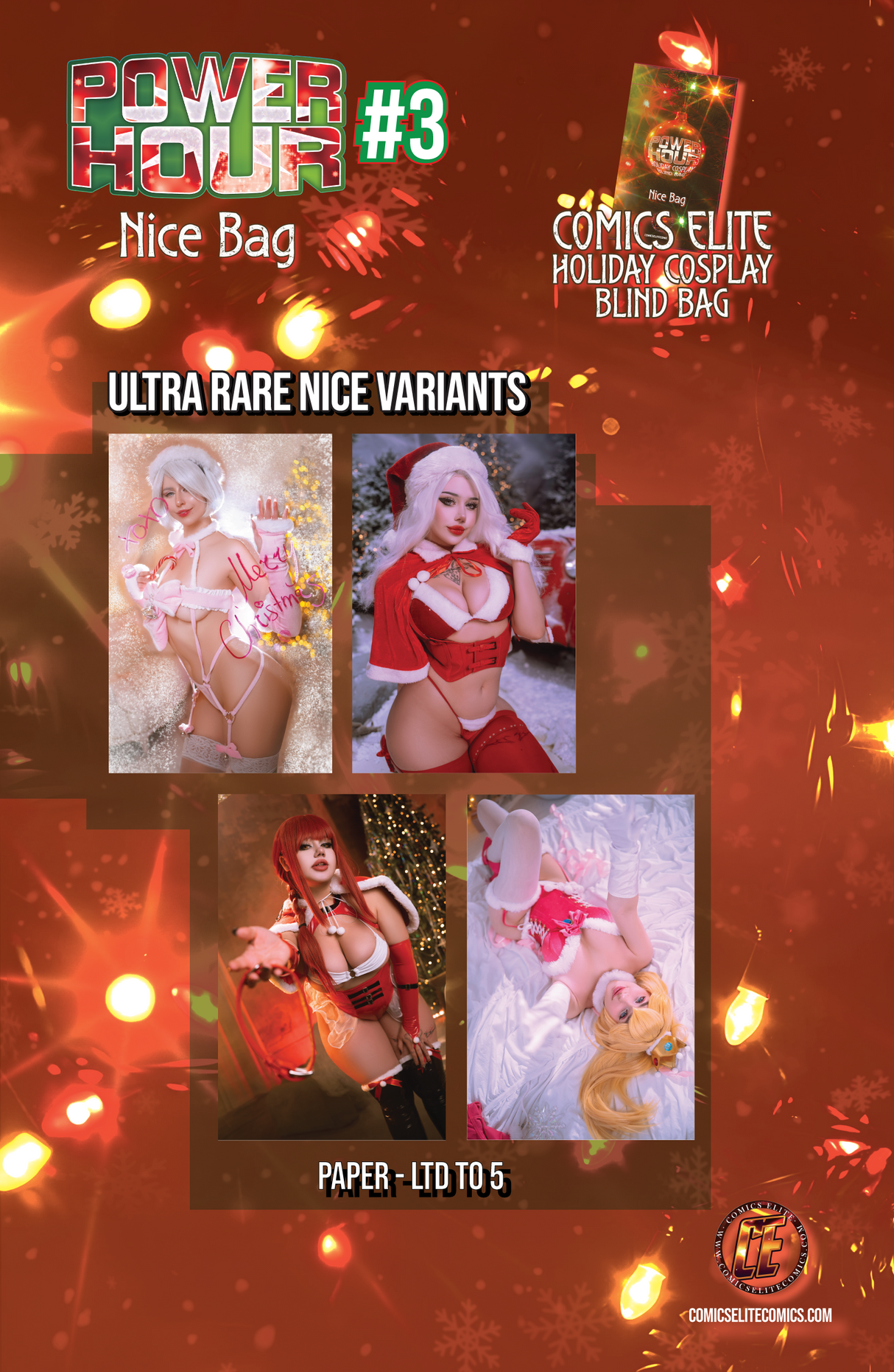 POWER HOUR #3 HOLIDAY COSPLAY BLIND BAG - NICE - LTD 200