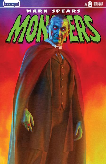 MARK SPEARS MONSTERS #8 MARK SPEARS FOIL - RATIO VARIANT - 1:250 (RELEASE: 12/17/25)