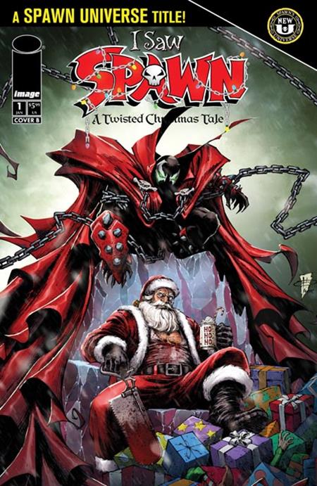 I SAW SPAWN A TWISTED CHRISTMAS TALE #1 - COVER B - HENRIQUES (RELEASE: 11/4/26)
