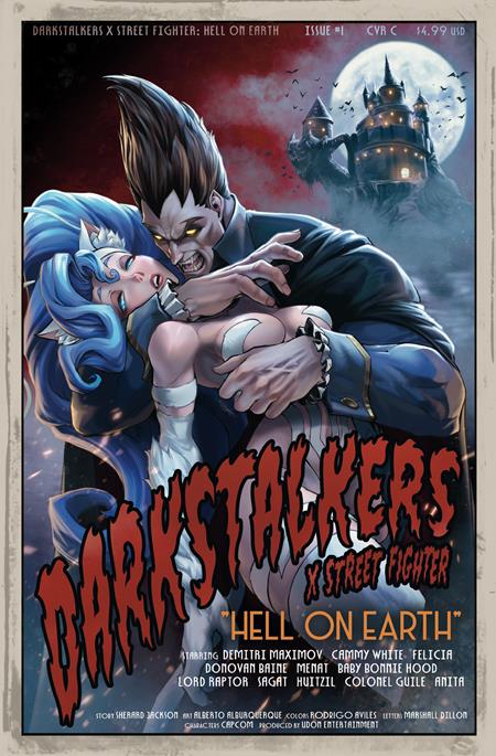 DARKSTALKERS X STREET FIGHTER HELL ON EARTH #1 - CVR C - DRAX GAL (RELEASE: 11/4/26)