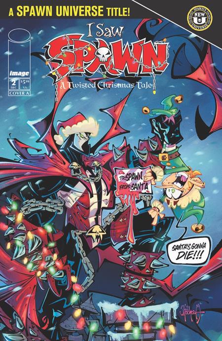 I SAW SPAWN A TWISTED CHRISTMAS TALE #2 - COVER A - DUENAS (RELEASE: 12/9/26)
