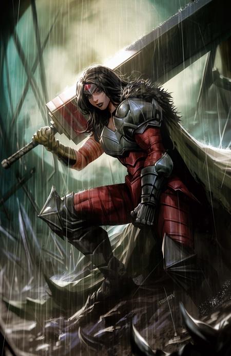 ABSOLUTE WONDER WOMAN #16 CVR B DERRICK CHEW CARD STOCK VAR (RELEASE: 1/28/25)