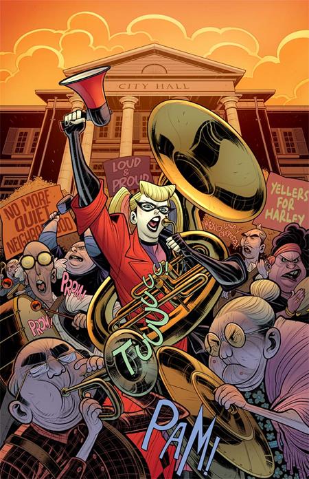 HARLEY QUINN #58 CVR D ELIZABETH TORQUE CARD STOCK VAR (RELEASE: 1/28/26)