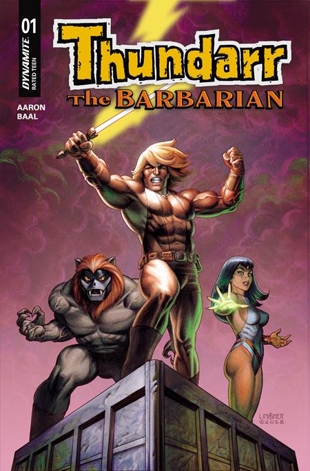 THUNDARR THE BARBARIAN #1 CVR D JOSEPH MICHAEL LINSNER VAR (RELEASE: 2/4/26)