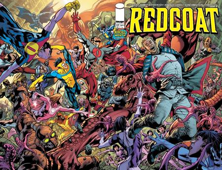 REDCOAT #17 CVR D BRYAN HITCH & BRAD ANDERSON INVINCIBLE TEAM UP WRAPAROUND VAR (RELEASE: 3/18/26)