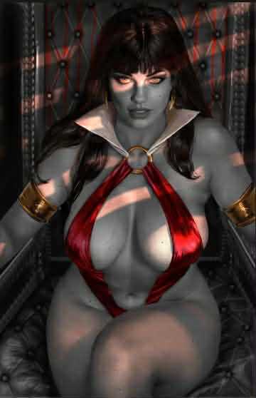 VAMPIRELLA #9 SHIKARII - COLOR SPLASH - LIMITED TO 500