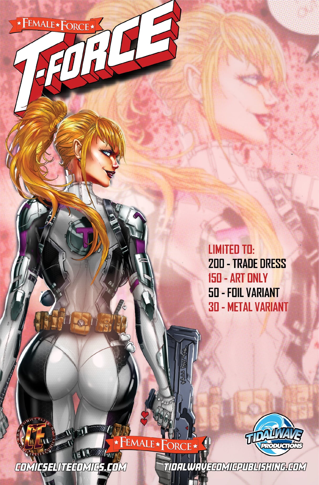 FEMALE FORCE: TAYLOR SWIFT #2 JAMIE TYNDALL C2E2 EXCL TRADE FOIL - LTD 50