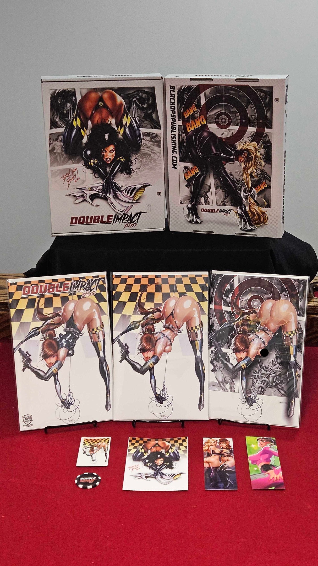 DOUBLE IMPACT #1 - JAMIE TYNDALL COLLECTORS BOX - KICKSTARTER VARIANT