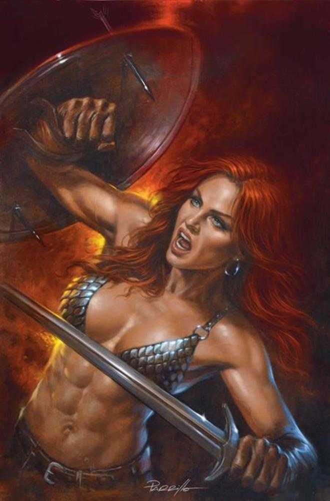 Red Sonja She Devil With A Sword #5 Cover J Inc 1:15 Lucio Parrillo Full Art Variant