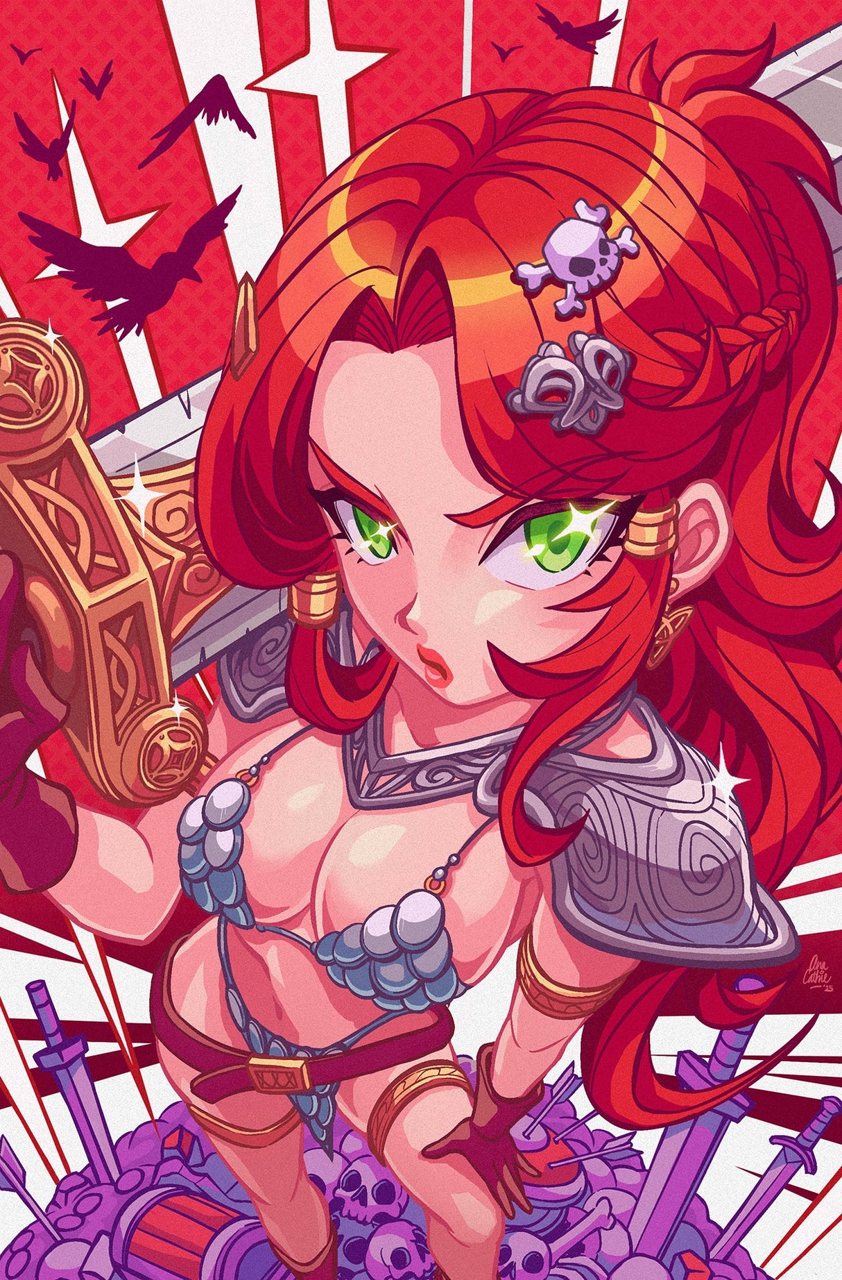 SONJA REBORN #1 ANACATHIE - 616 SHARED EXCLUSIVE - VIRGIN - LTD 500