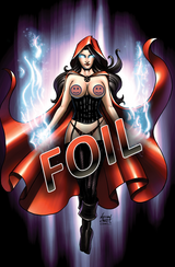 POWER HOUR: RISE OF THE WITCH - WILLIAM RUSSEL NAUGHTY FOIL - LTD 50