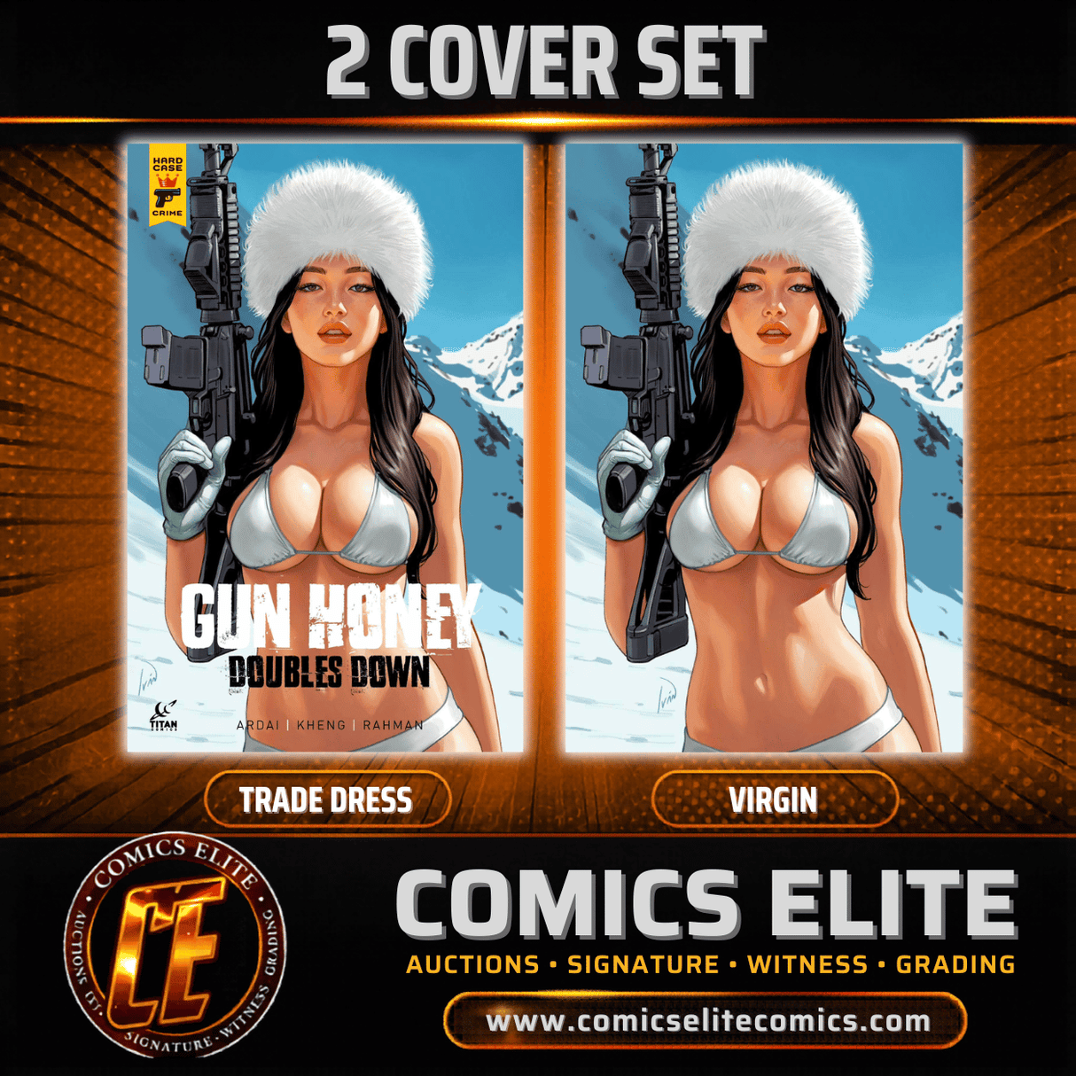GUN HONEY DOUBLES DOWN #1 - IVAN TALAVERA - 2 COVER SET