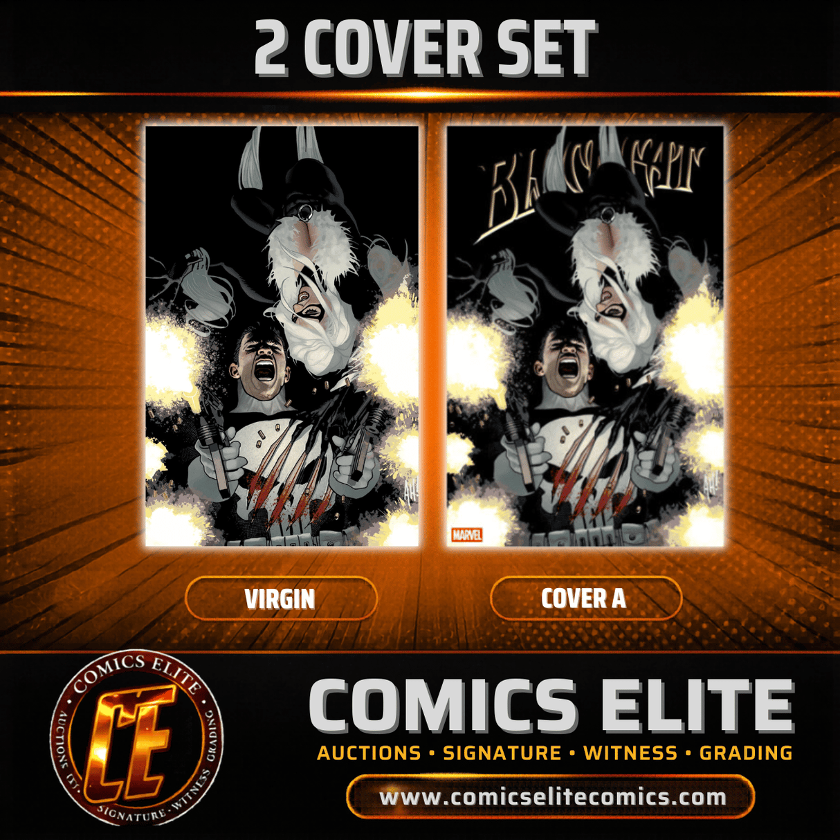 BLACK CAT #11 - ADAM HUGHES VIRGIN & COVER A - 2 COVER SET (RELEASE: 6/10/26)