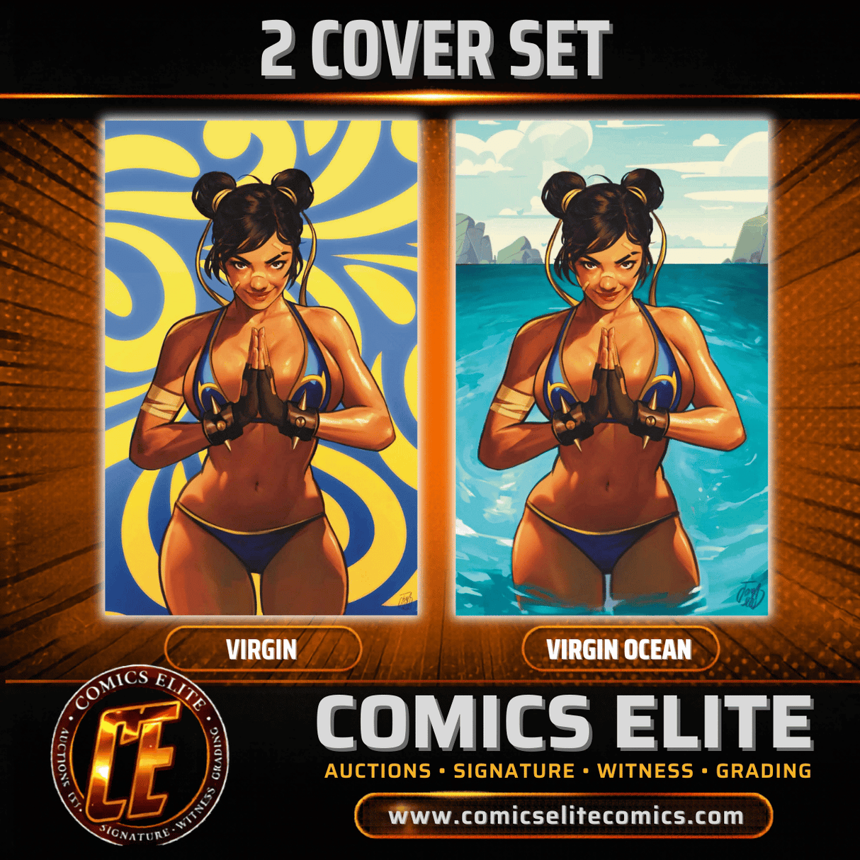 2026 STREET FIGHTER SWIMSUIT SPECIAL #1 - TOMASELLI - 2 COVER SET - LTD 500