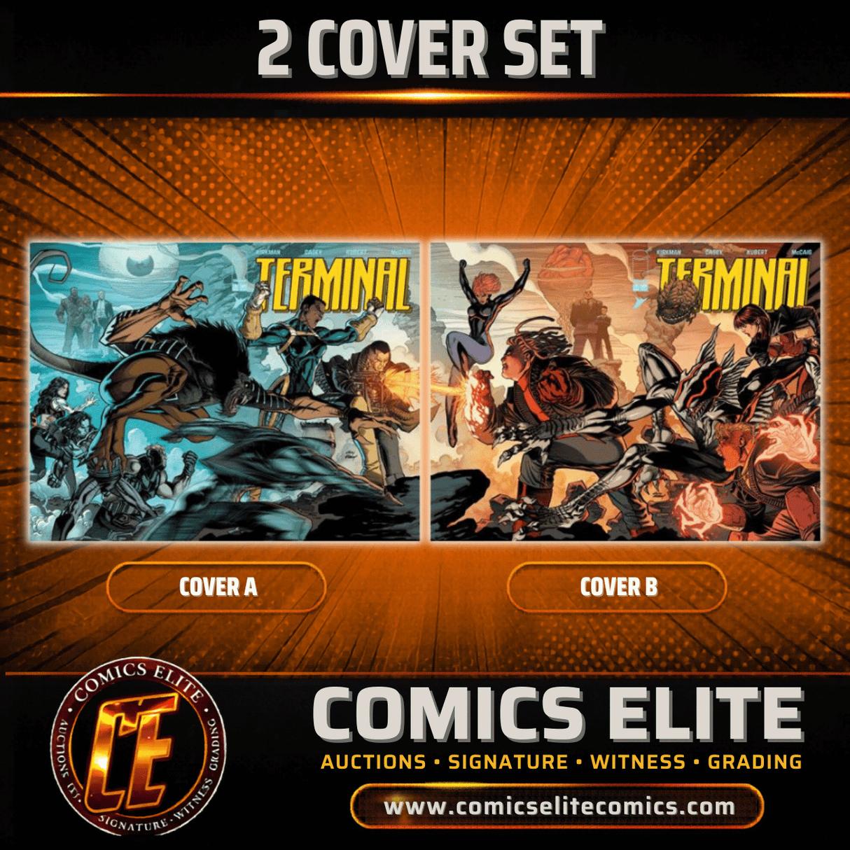 TERMINAL #1 KUBERT - CONNECTING WRAP - 2 COVER SET