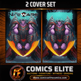 NIFE WARS #2 - GARRETT GUNN - TRADE & VIRGIN - 2 COVER SET