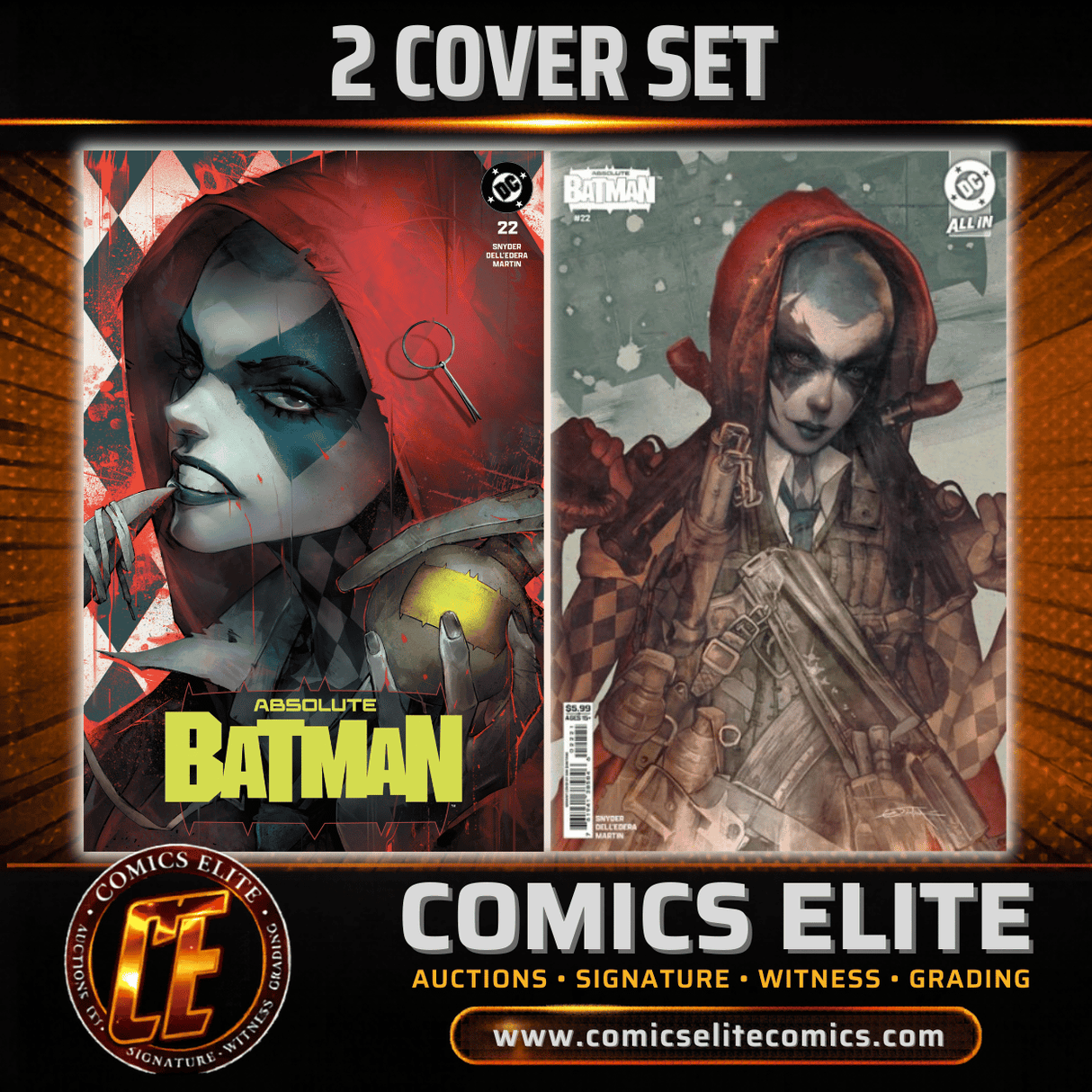 ABSOLUTE BATMAN #22 - TAO TRADE & QUINTANA - KEY ISSUE - 2 COVER SET (RELEASE: 7/8/26)