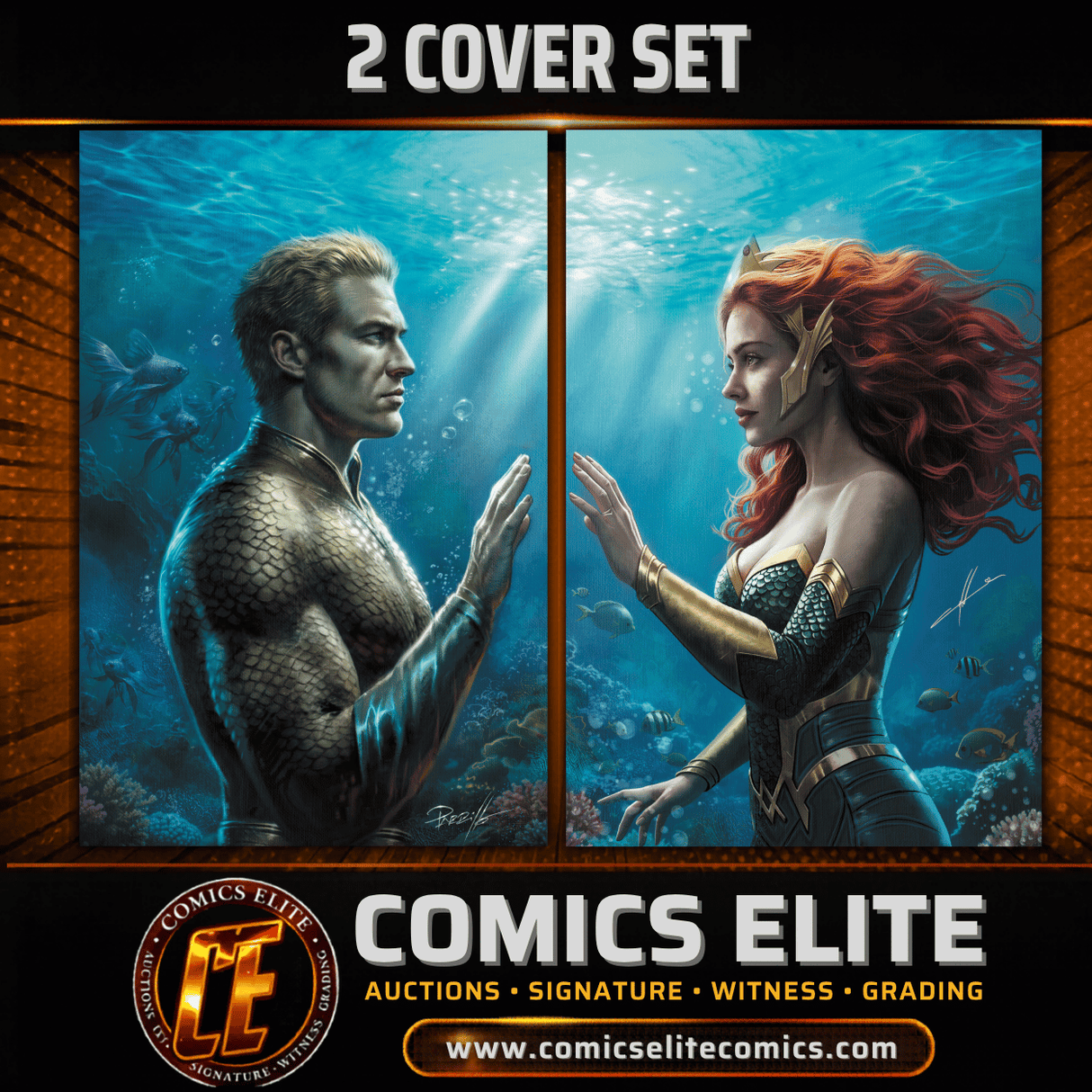 EMPEROR AQUAMAN #22 - COHEN & PARRILLO - CONNECTING SET (RELEASE: 10/14/26)