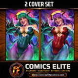 DARKSTALKERS X STREET FIGHTER: BLOOD THRONE #1 - TRISTARR - 2 COVER SET