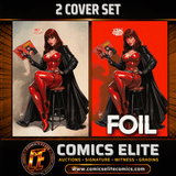 TERMINAL #2 - POULAT - VIRGIN & FOIL - 2 COVER SET - LTD 1000