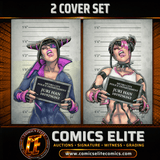STREET FIGHTER MASTERS: GAME GALS #1 - POULAT - 2 COVER SET
