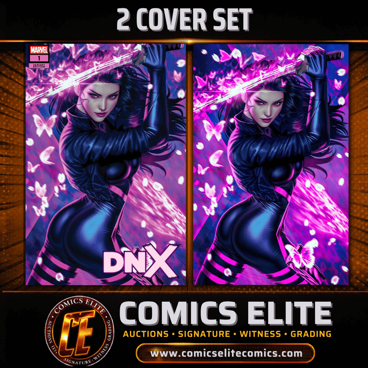 DNX #1 - ARIEL DIAZ - TRADE & VIRGIN - 2 COVER SET